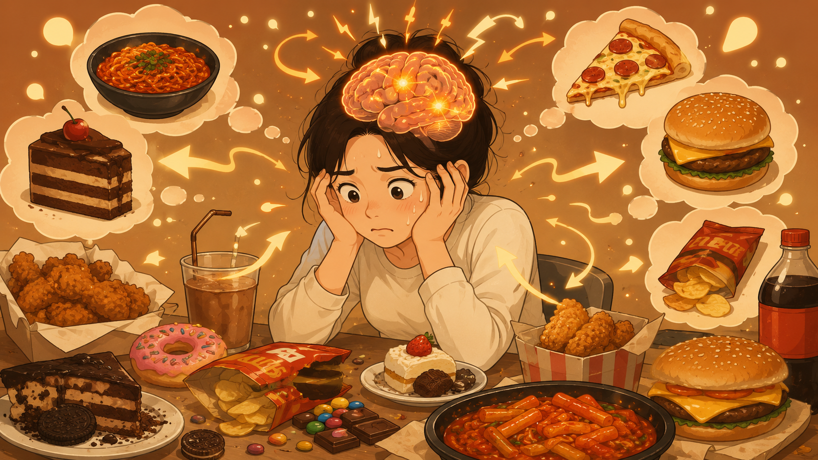 식욕이 조절되지 않는 이유 — 호르몬과 뇌