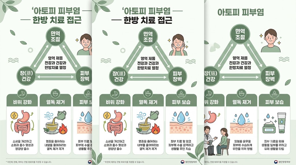 아토피 피부염 인포그래픽