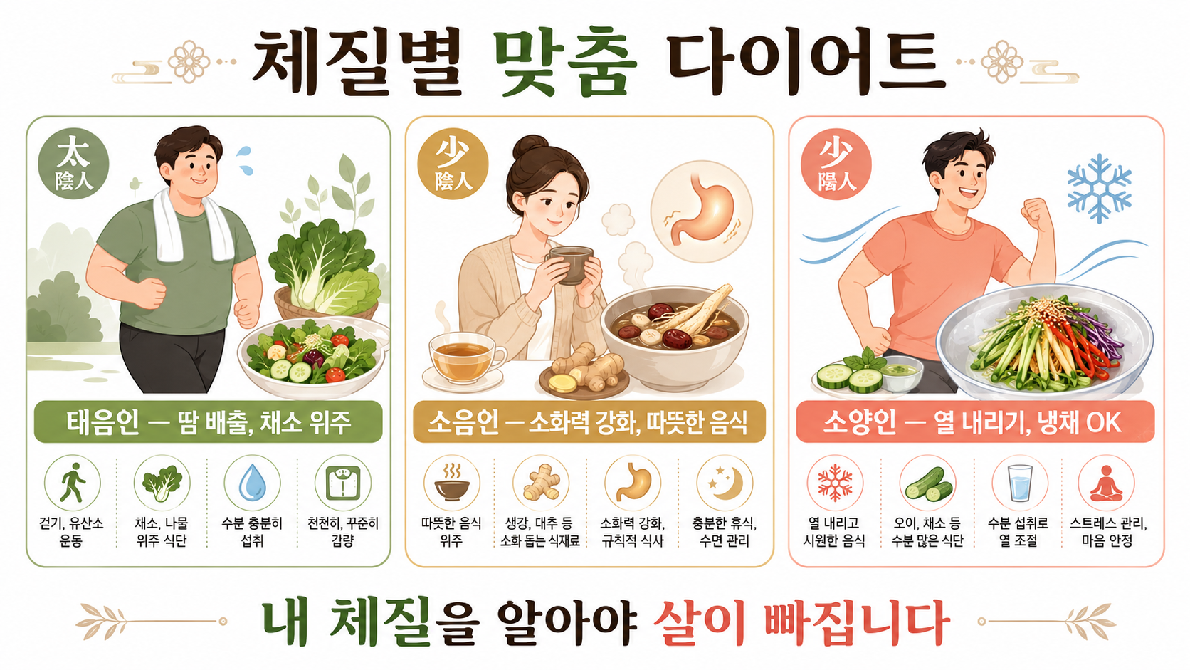 한방 다이어트 인포그래픽
