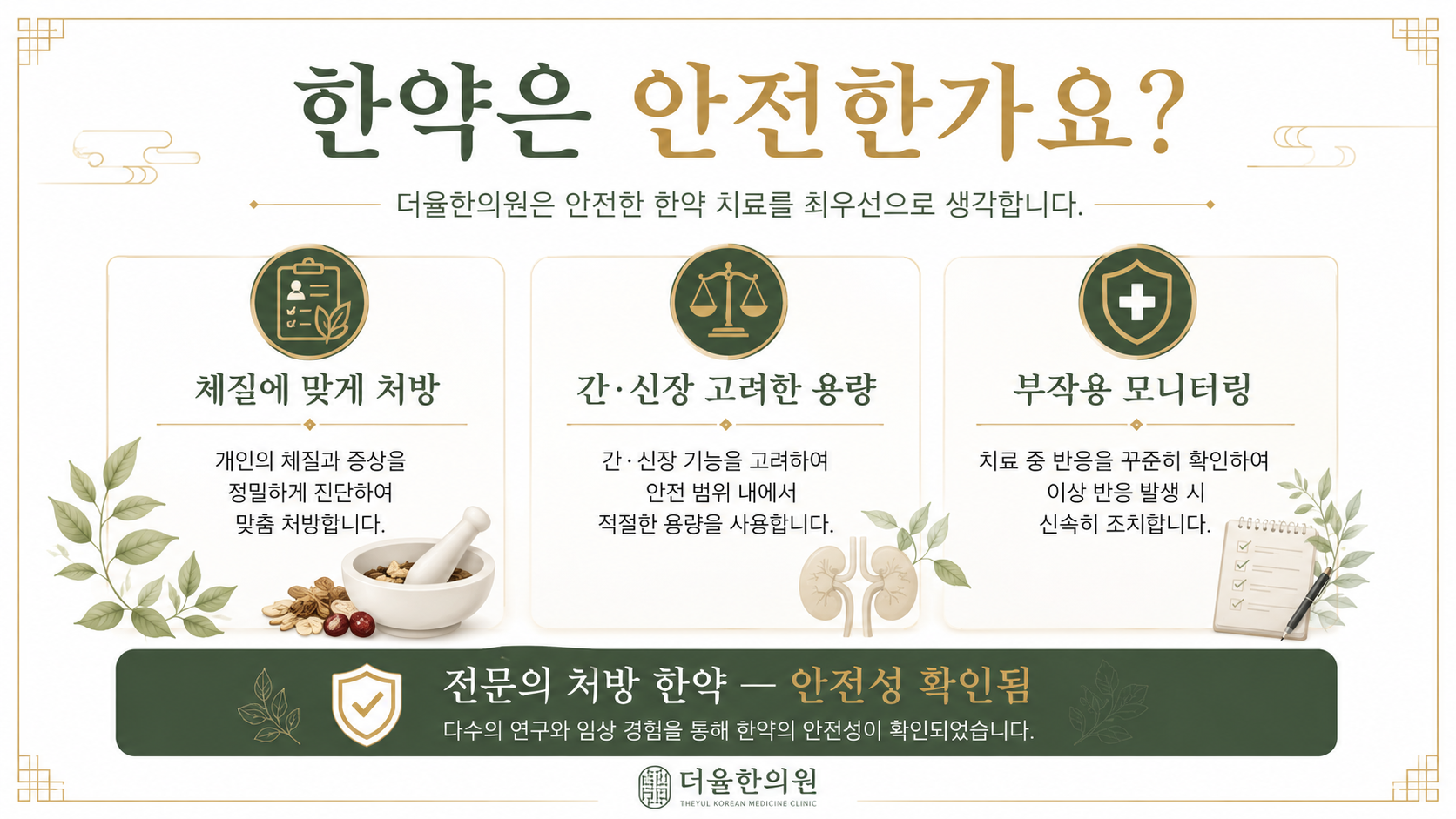 한약 복용법 인포그래픽