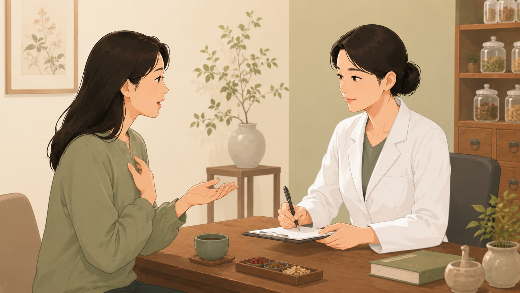 왜 그렇게 많이 물어보나요? — 문진의 의미