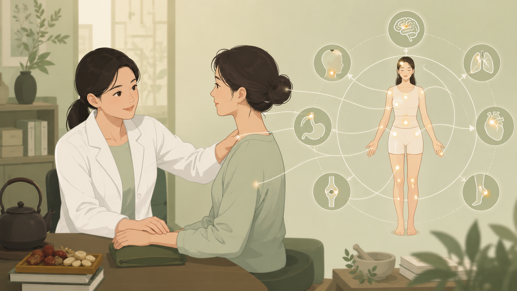 한의학은 질병을 어떻게 바라보나요?