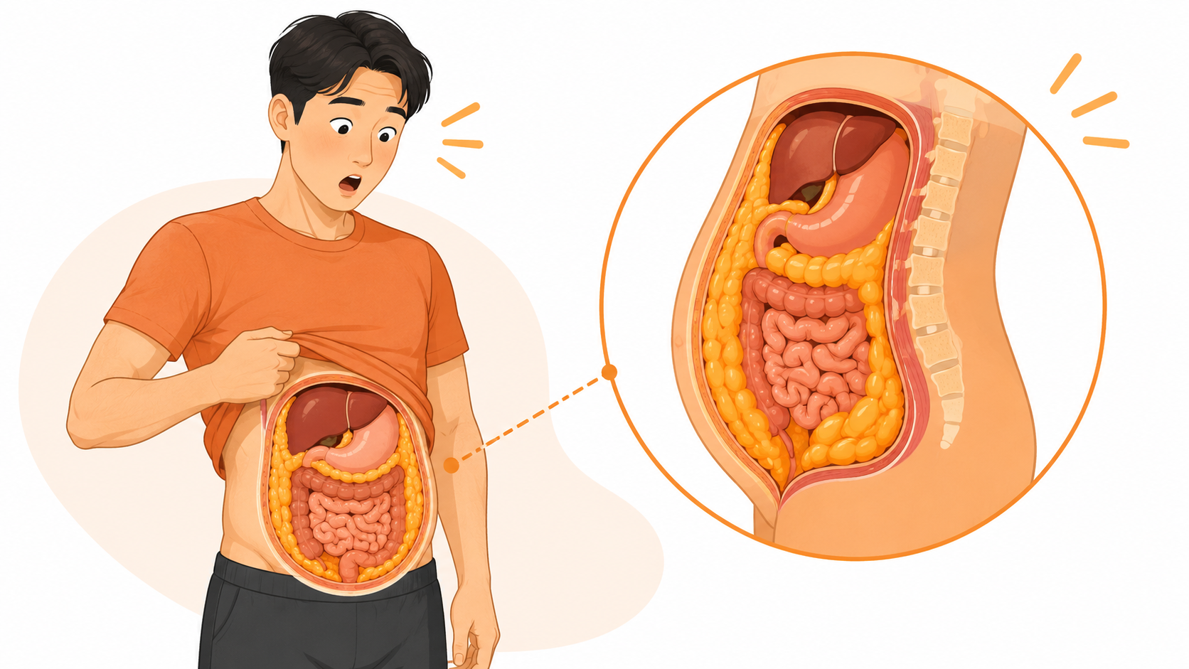 내장지방이 늘어나는 진짜 이유