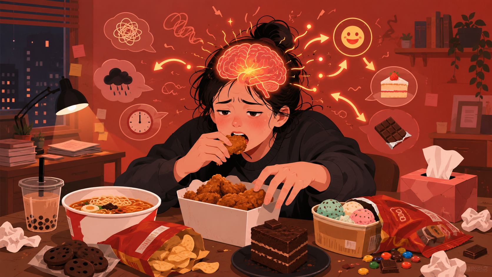스트레스받으면 왜 먹게 될까? — 감정 식욕 끊기