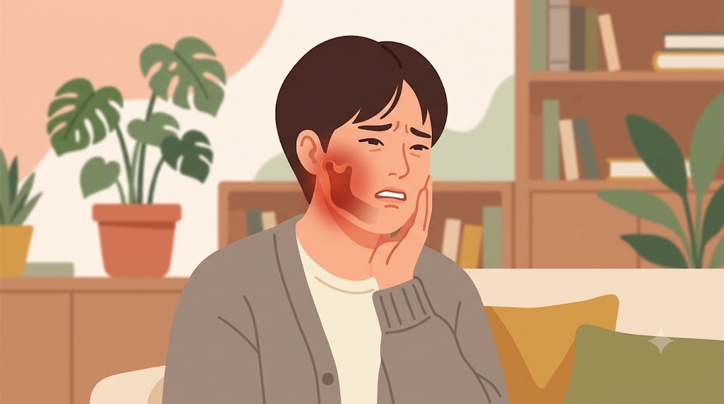 턱에서 소리가 나고 아프다 — TMJ 턱관절 증후군