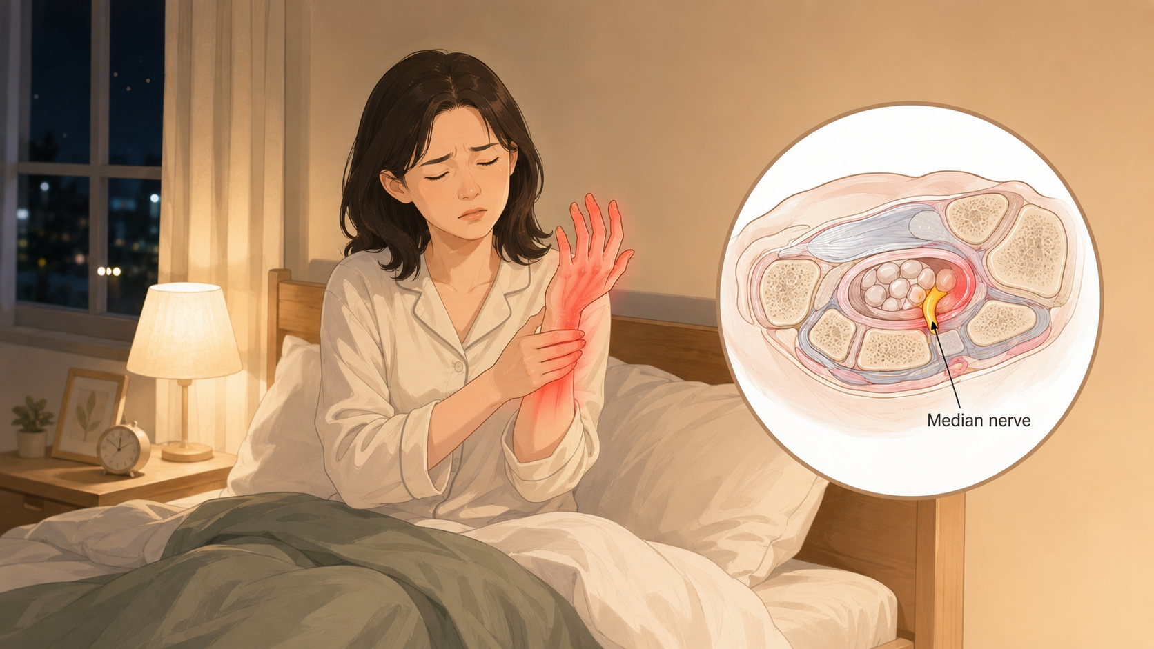 인천 송도 더율한의원 손 저림 한방 치료 — 손목터널과 목디스크 감별
