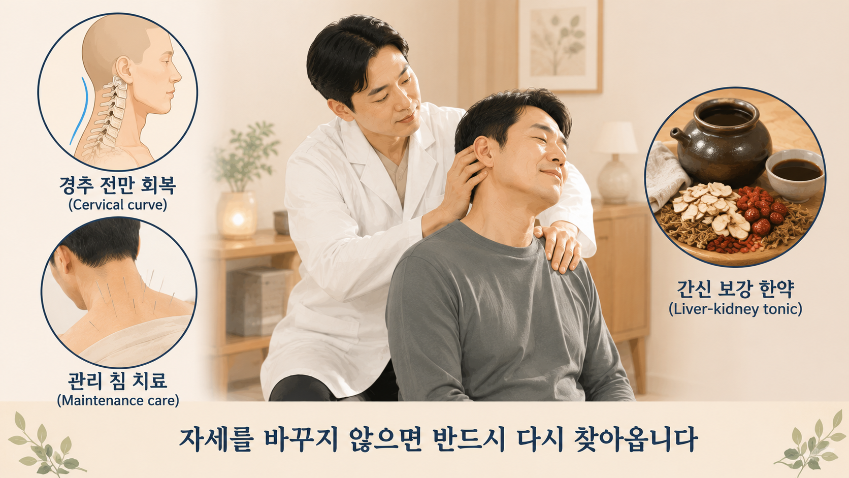 인천 송도한의원 더율한의원 목디스크 재발 방지 관리 치료