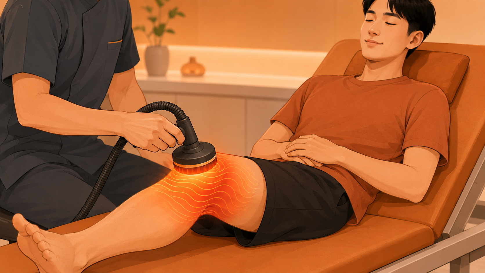 극초단파 심부 온열 치료기 — 더율한의원 보유 장비