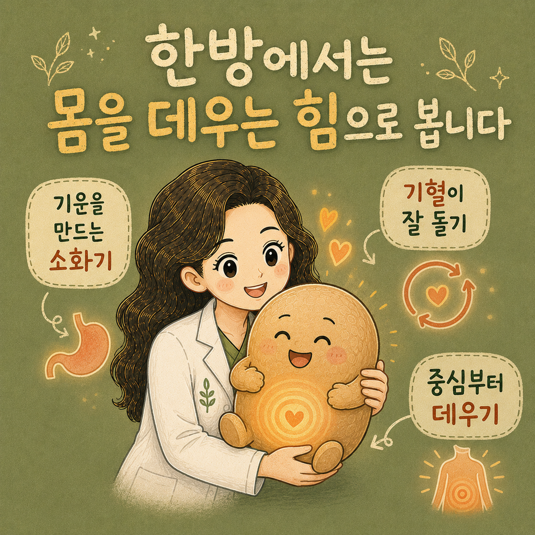 인천송도 더율한의원 한방에서 보는 수족냉증 - 양기 기혈 순환