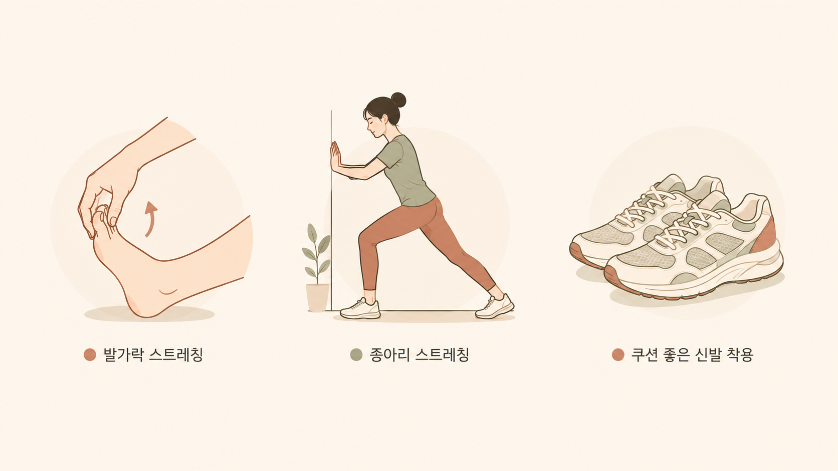 족저근막염 재발방지 스트레칭