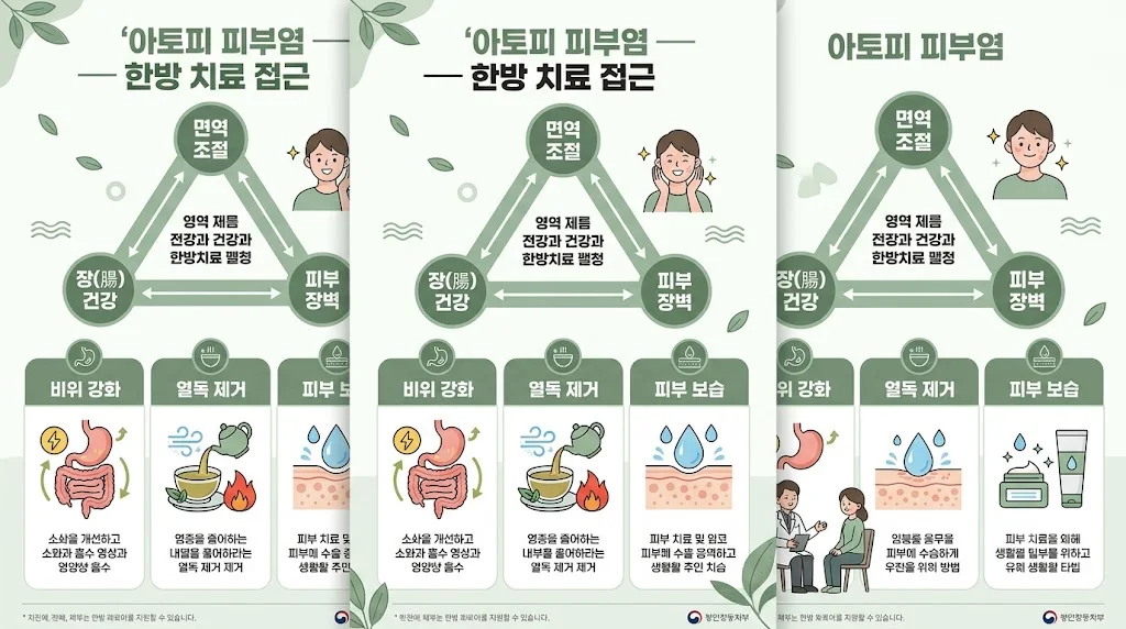 아토피 피부염 인포그래픽