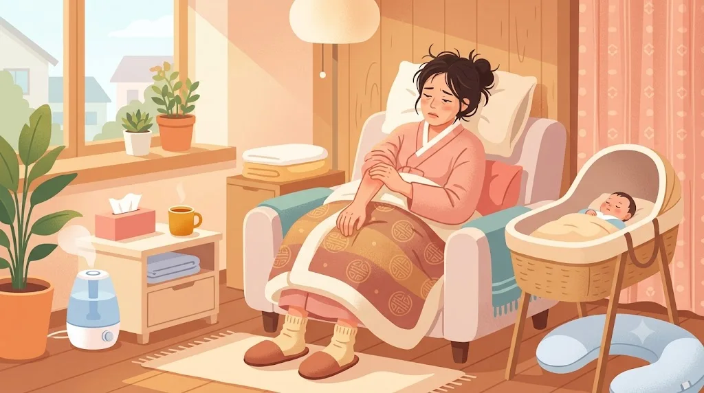 산후풍과 산후 회복 — 출산 후 몸이 보내는 신호
