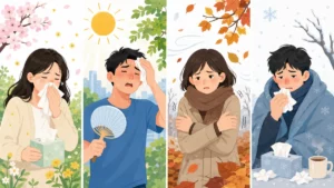 계절별 면역 관리 — 봄·여름·가을·겨울 몸 챙기는 법