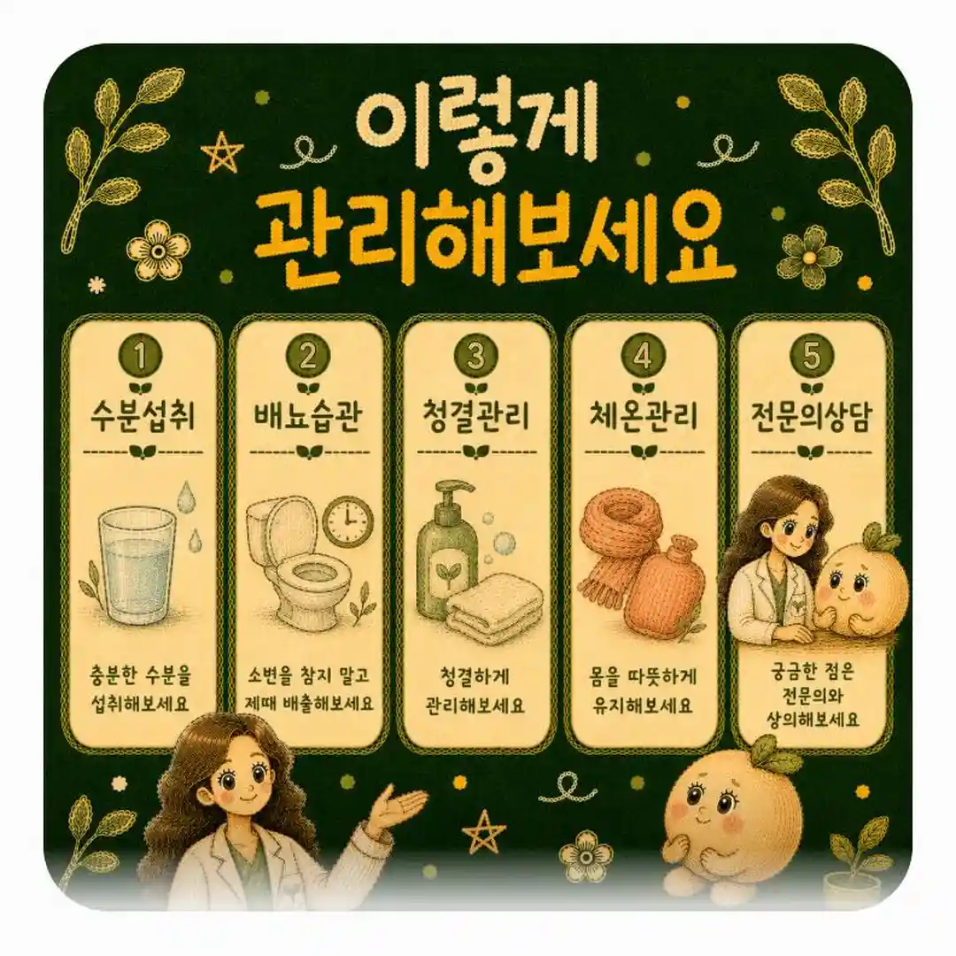 방광염 상담 - 인천 송도 더율한의원