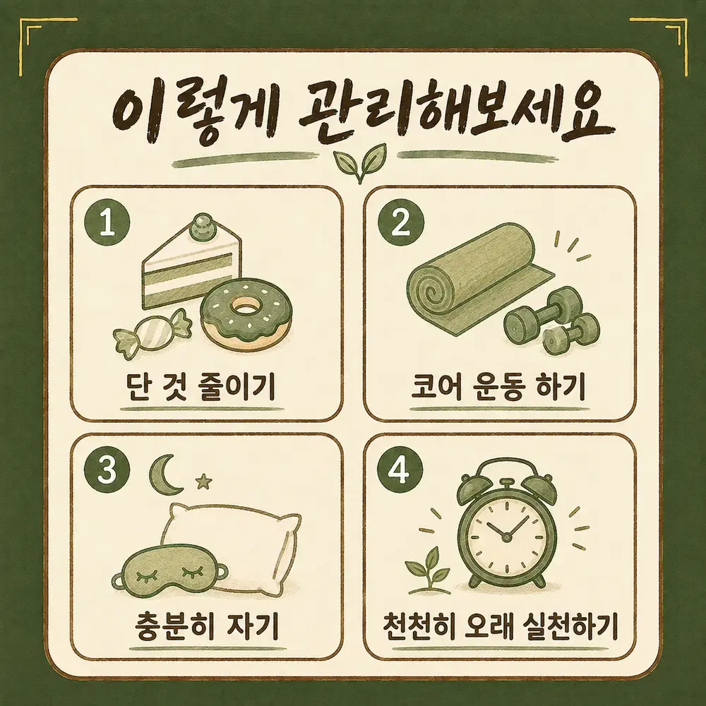 복부비만 상담 - 인천 송도 더율한의원