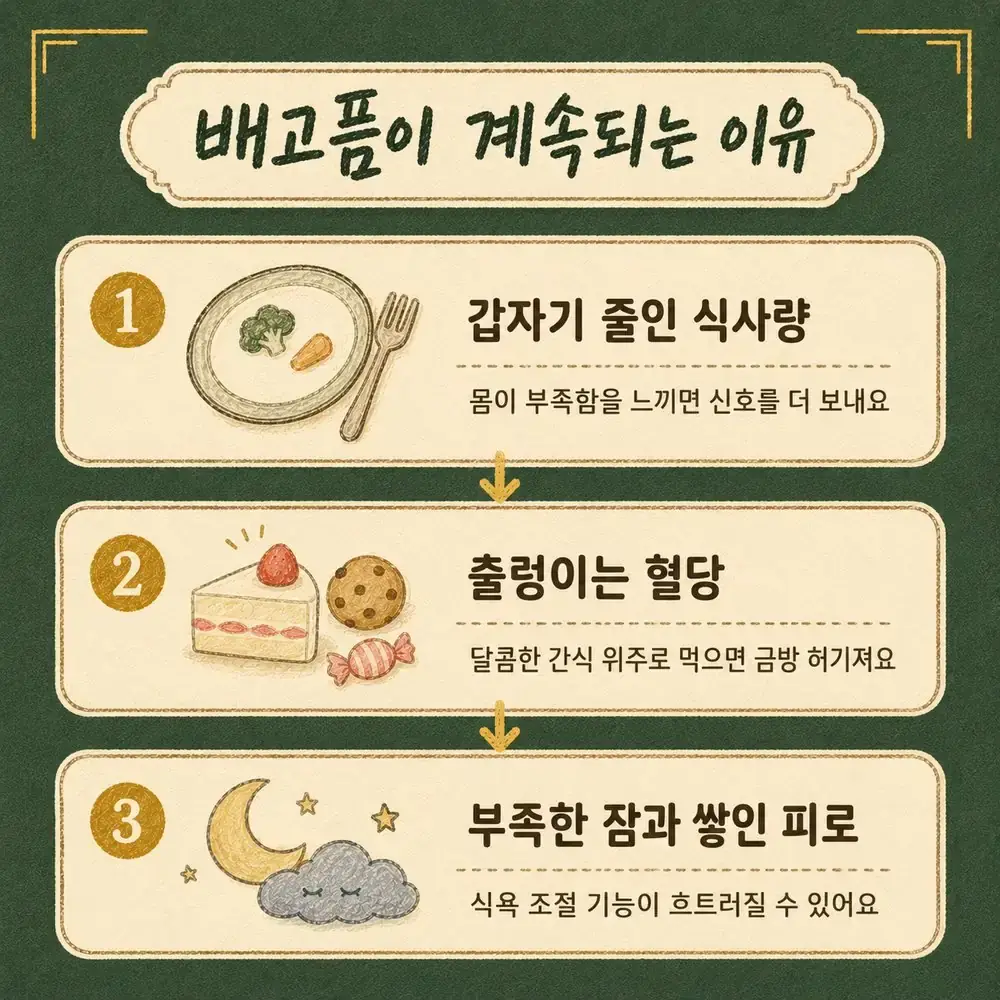잦은 허기 상담 - 인천 송도 더율한의원