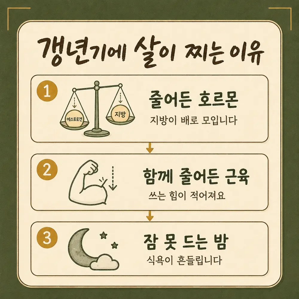갱년기 체중 변화 상담 - 인천 송도 더율한의원