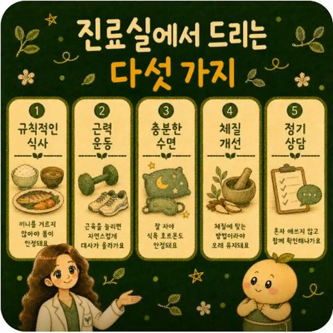 약 없이 하는 다이어트 상담 - 인천 송도 더율한의원