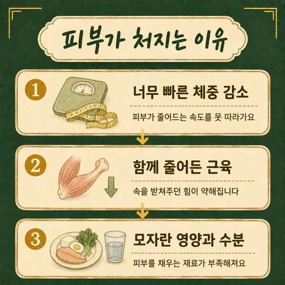다이어트 후 피부 처짐 상담 - 인천 송도 더율한의원