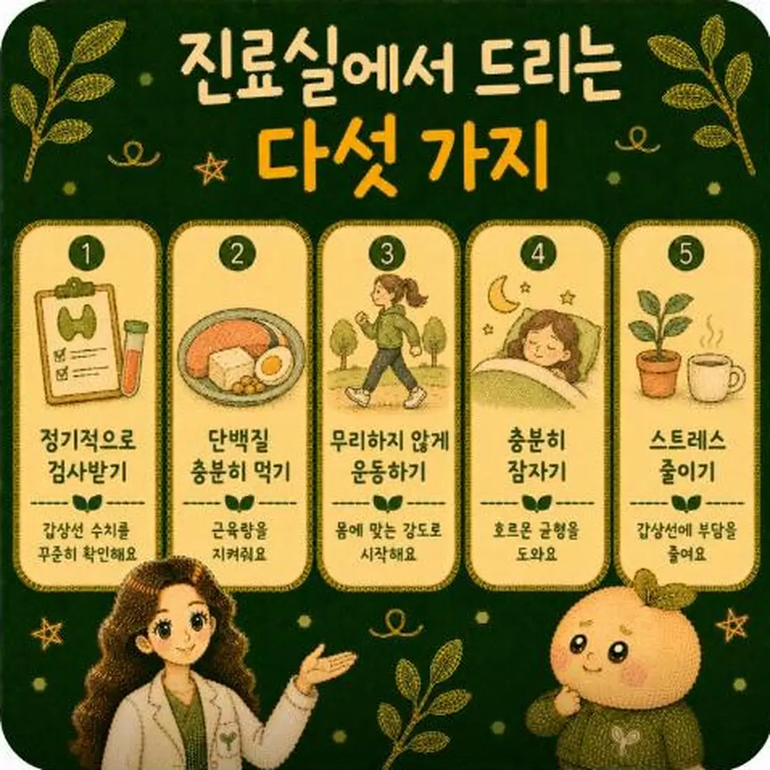 갑상선과 체중 상담 - 인천 송도 더율한의원