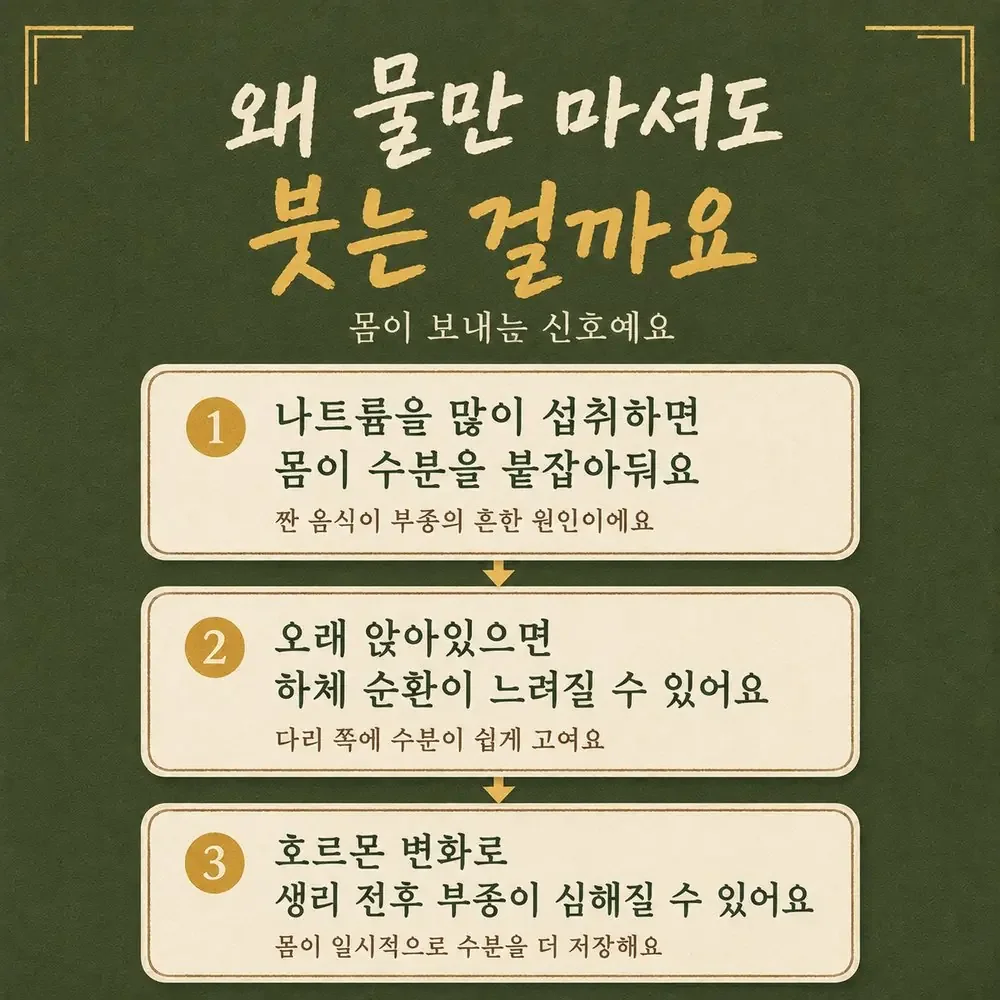 하루 사이 체중 변동 상담 - 인천 송도 더율한의원
