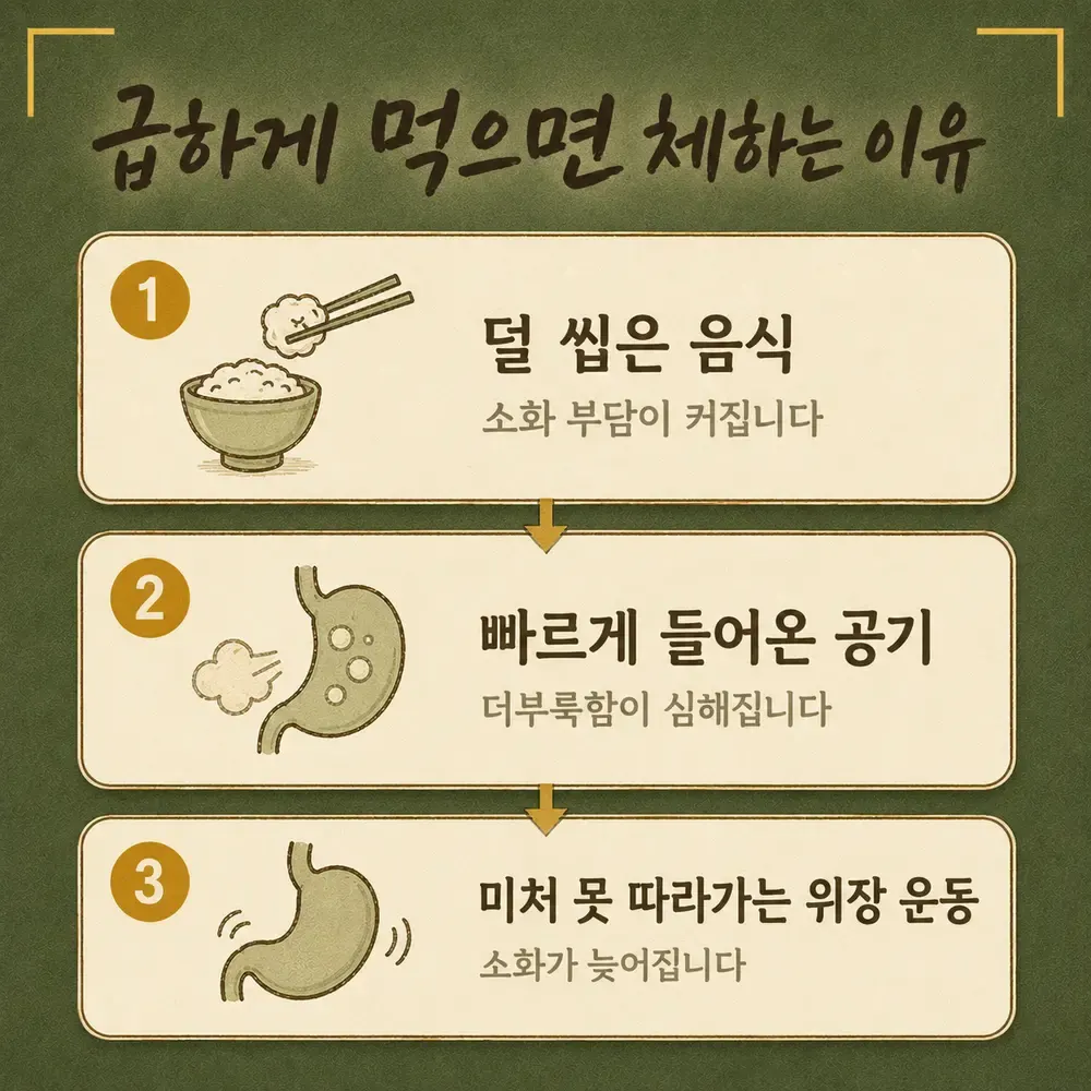 자주 체하는 증상 상담 - 인천 송도 더율한의원