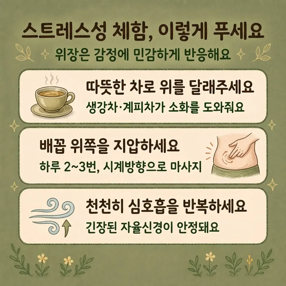 신경성 위통 상담 - 인천 송도 더율한의원