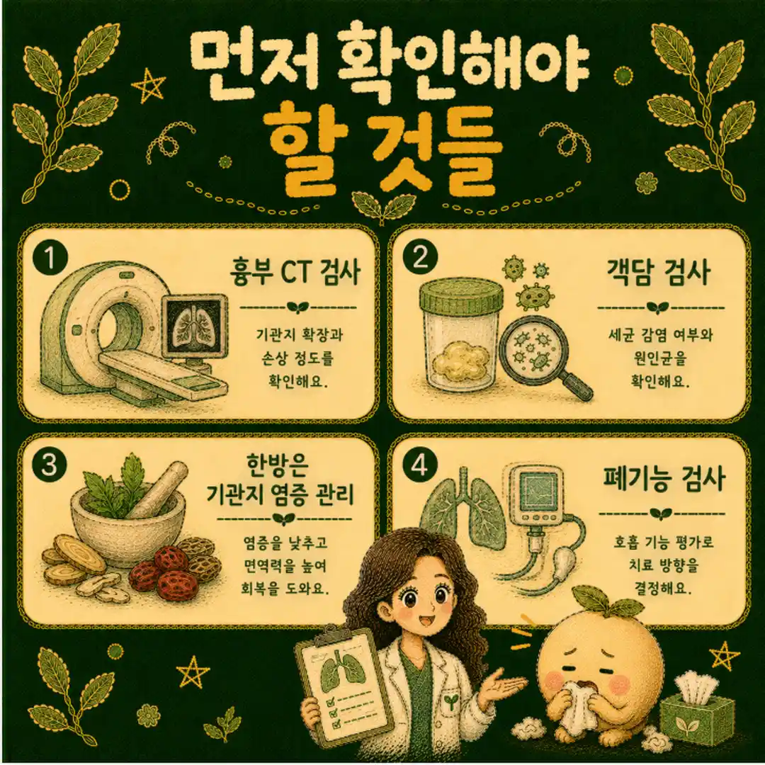 기관지확장증 상담 - 인천 송도 더율한의원