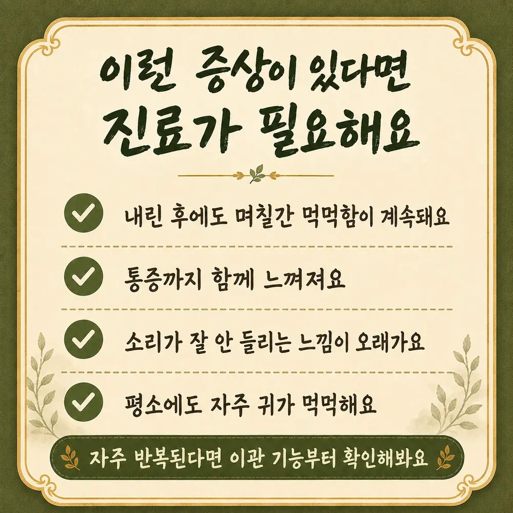 비행기 귀 통증 한방치료 - 인천 송도 더율한의원