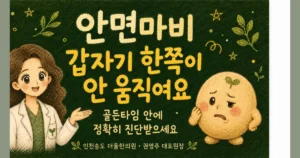 안면마비 한방치료 - 인천 송도 더율한의원