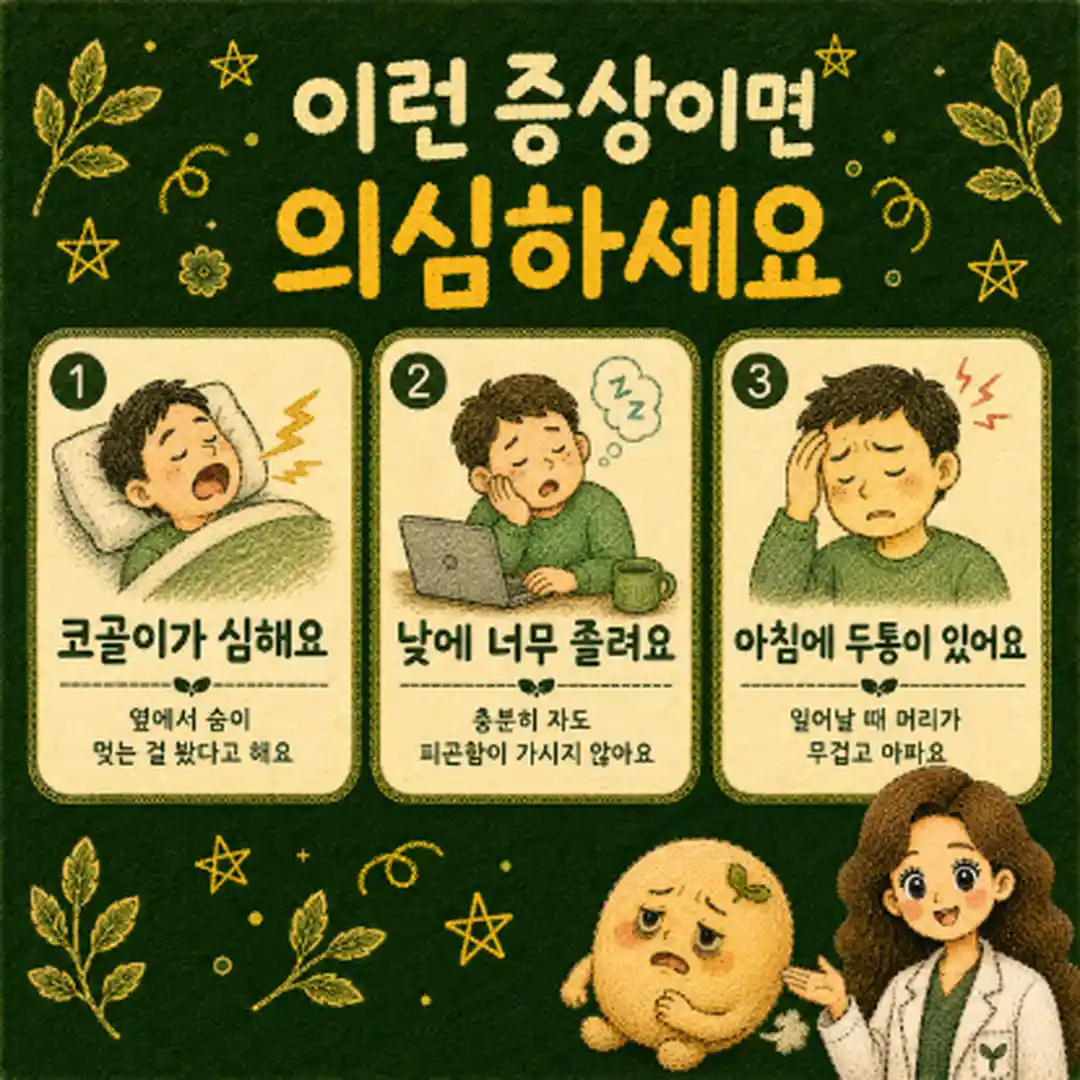 수면무호흡 상담 - 인천 송도 더율한의원