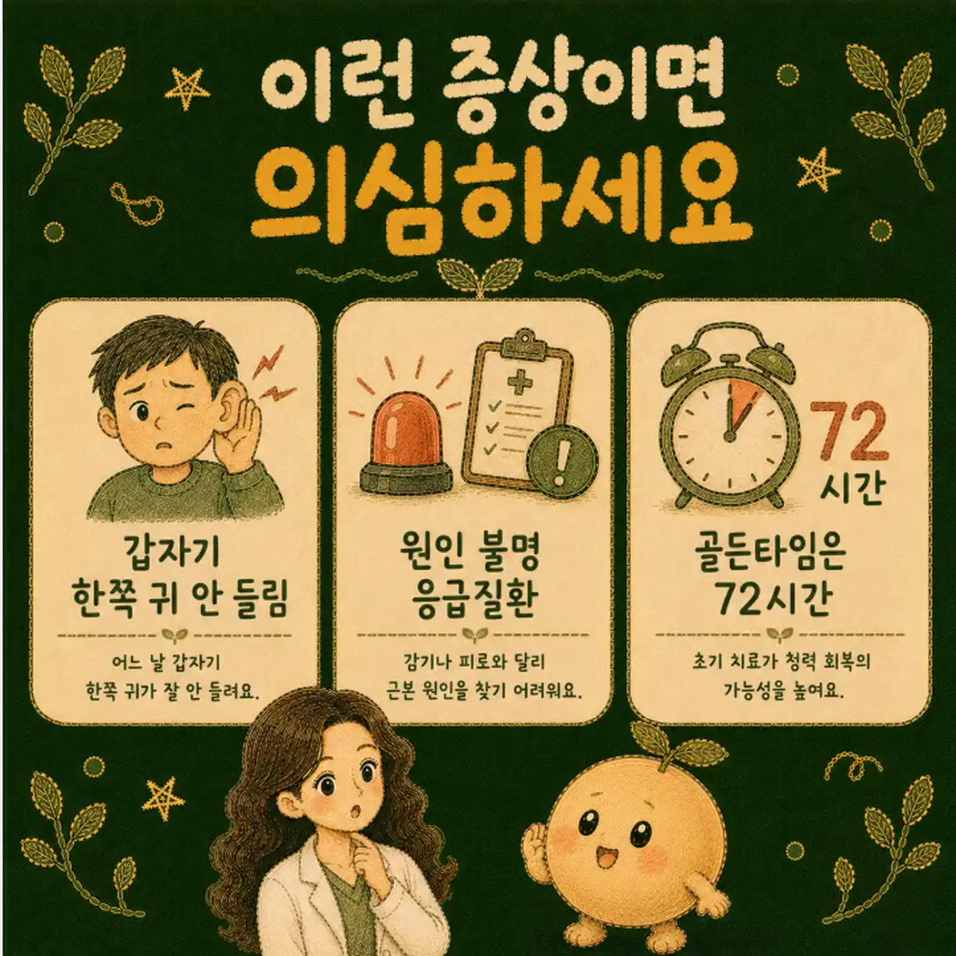 돌발성 난청 한방치료 - 인천 송도 더율한의원