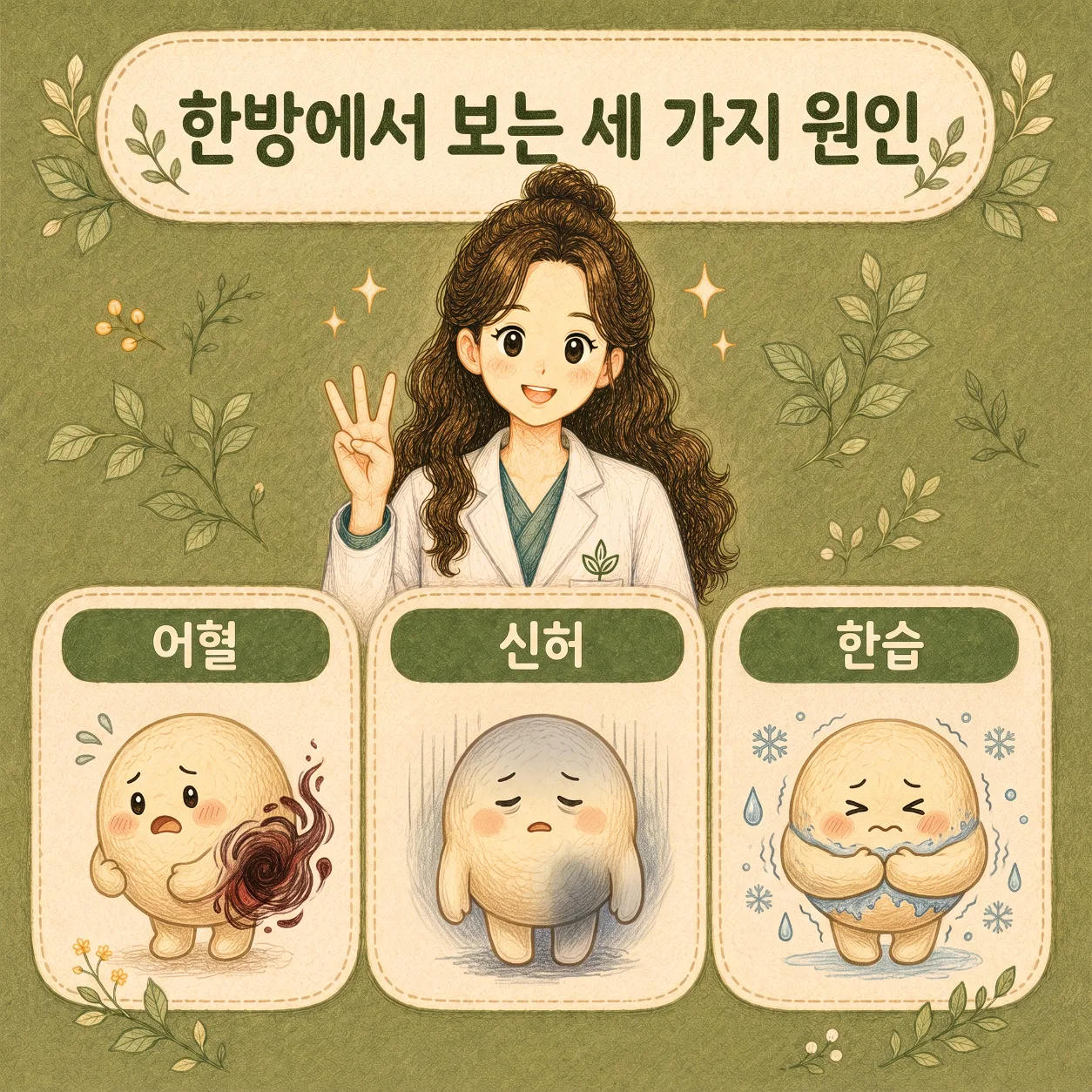 인천송도 더율한의원 허리디스크 한방 원인 - 어혈 신허 한습