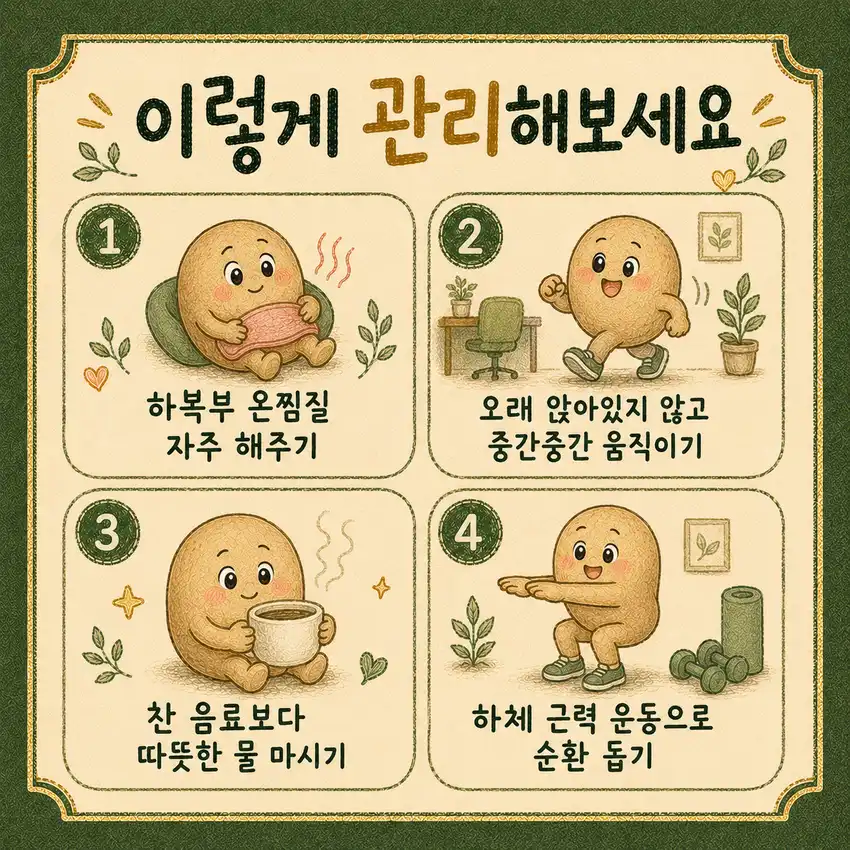 아랫배가 찬 남성 상담 - 인천 송도 더율한의원