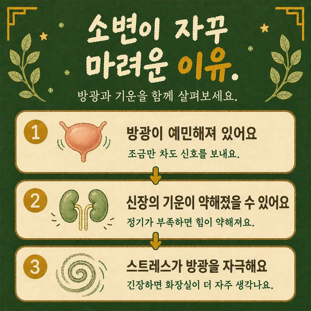 낮 빈뇨 상담 - 인천 송도 더율한의원