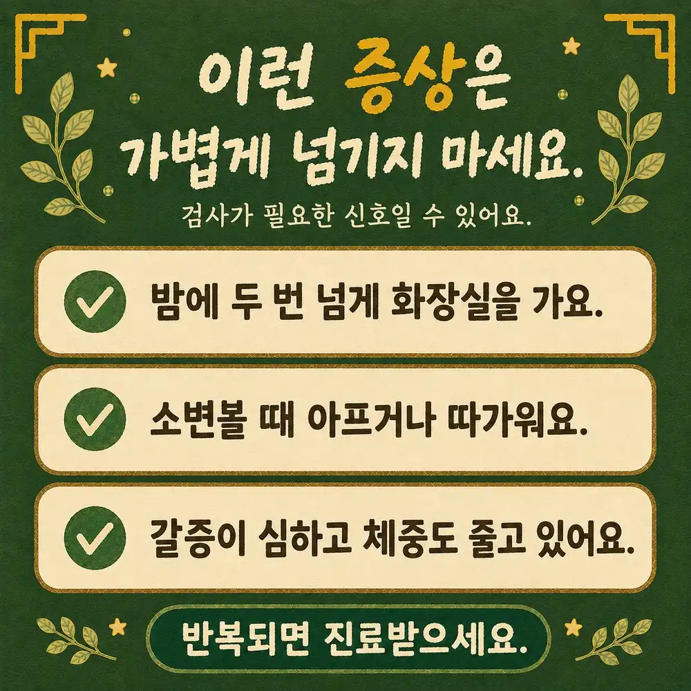 낮 빈뇨 상담 - 인천 송도 더율한의원