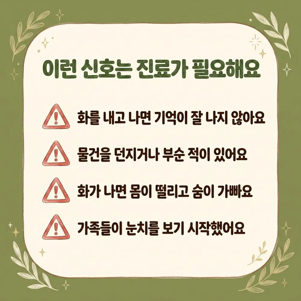 화 조절 상담 - 인천 송도 더율한의원