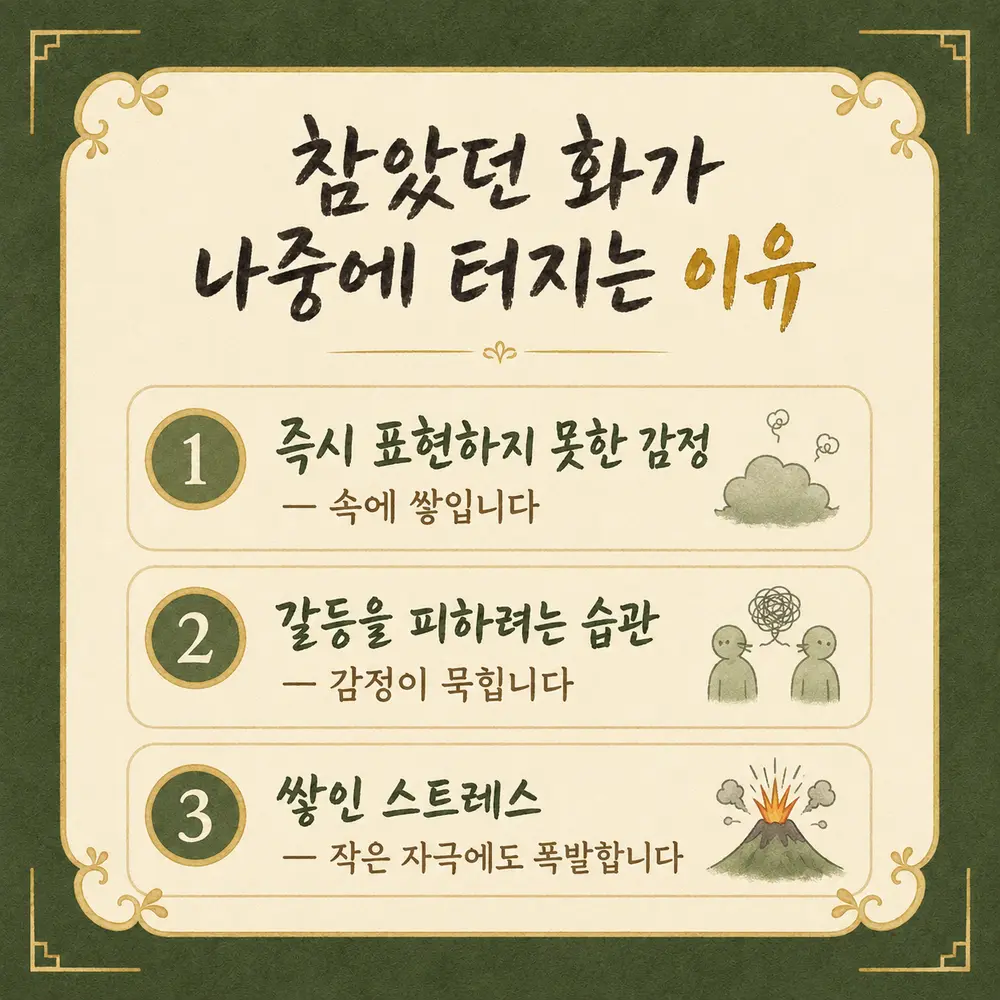 참은 화 상담 - 인천 송도 더율한의원
