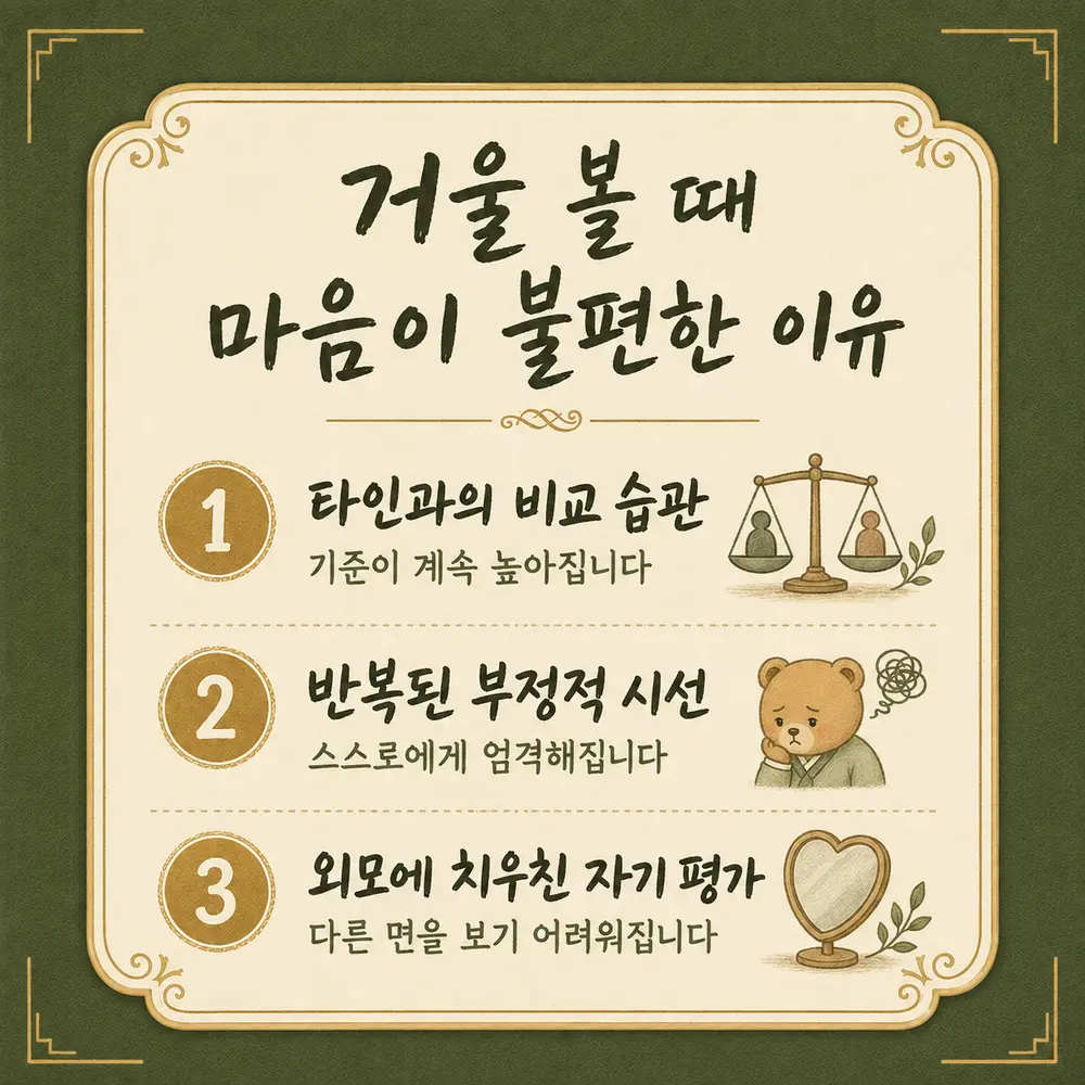 거울 앞에서 상담 - 인천 송도 더율한의원