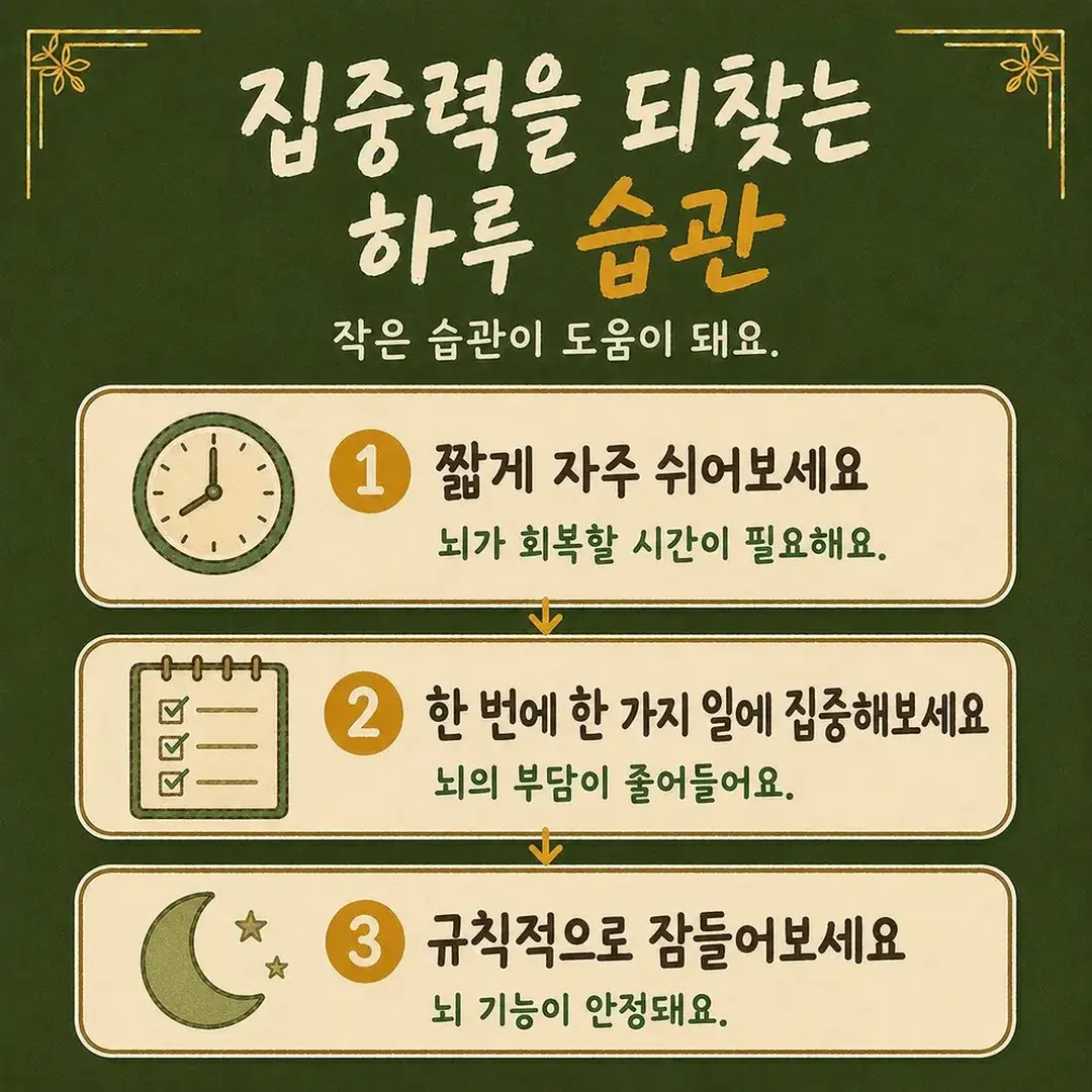 집중력 저하 한방치료 - 인천 송도 더율한의원