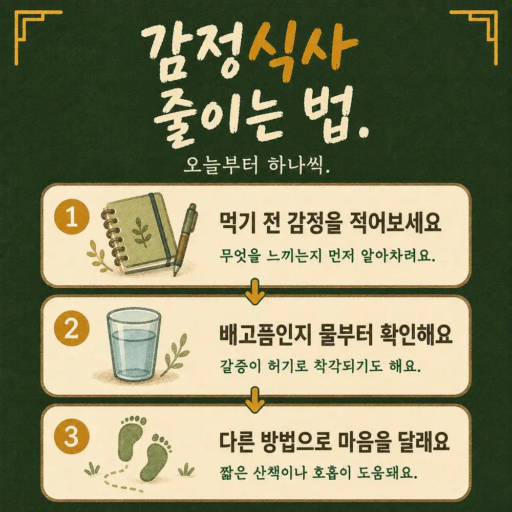 감정적 허기 상담 - 인천 송도 더율한의원
