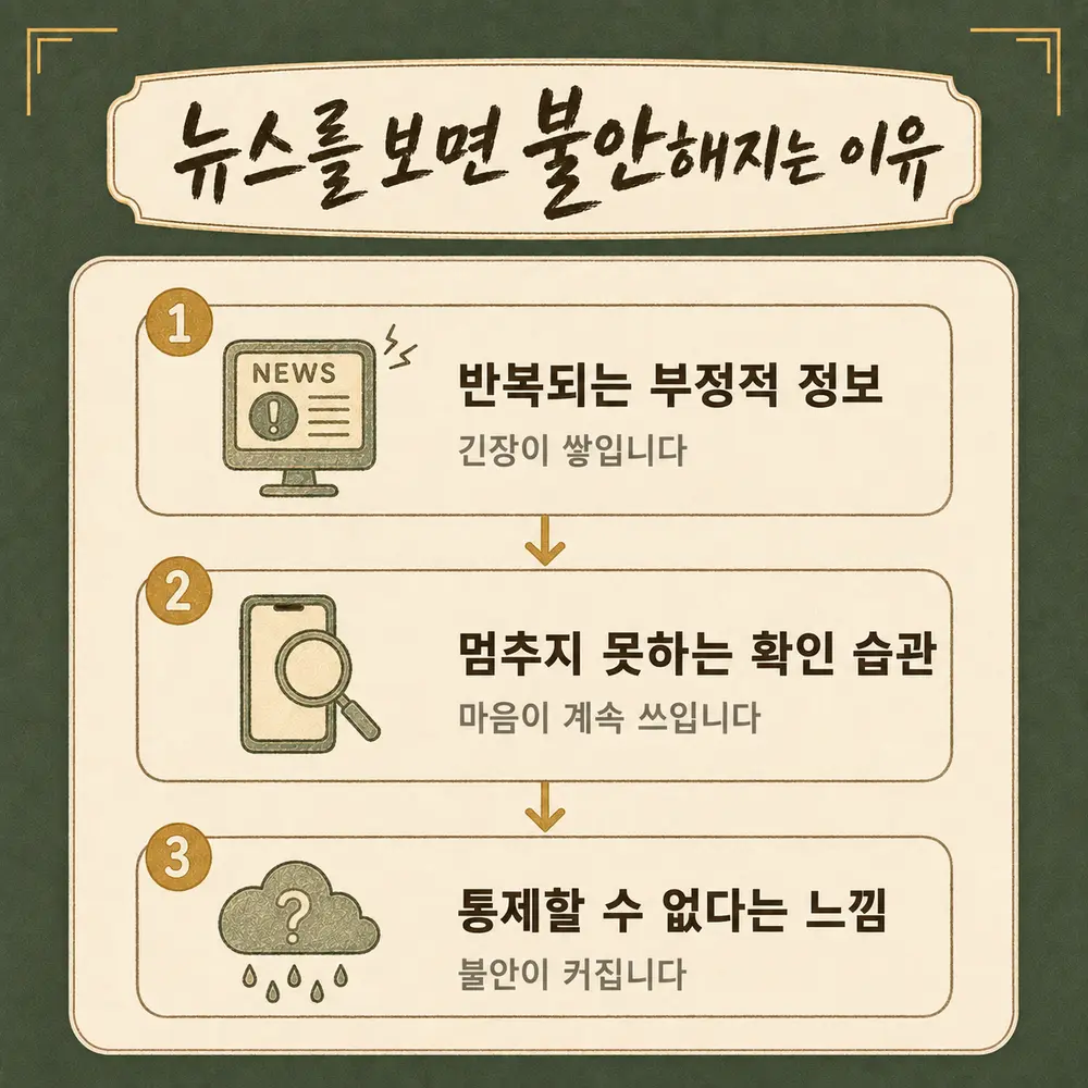 뉴스로 인한 불안 한방치료 - 인천 송도 더율한의원