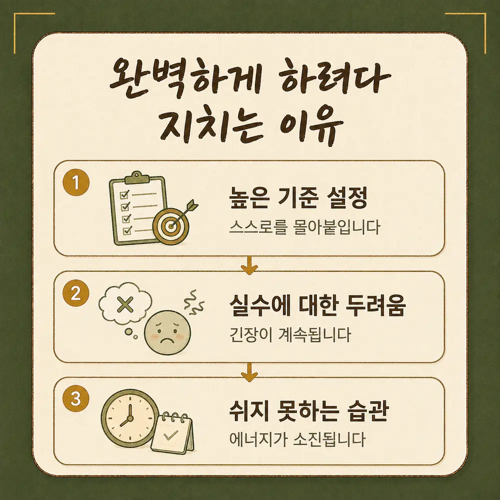 완벽주의로 지칠 때 한방치료 - 인천 송도 더율한의원
