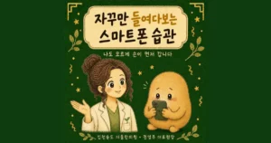 휴대폰을 놓지 못할 때 — 인천 송도 더율한의원 마음편한 클리닉