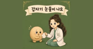 갑자기 눈물이 날 때 — 인천 송도 더율한의원 마음편한 클리닉