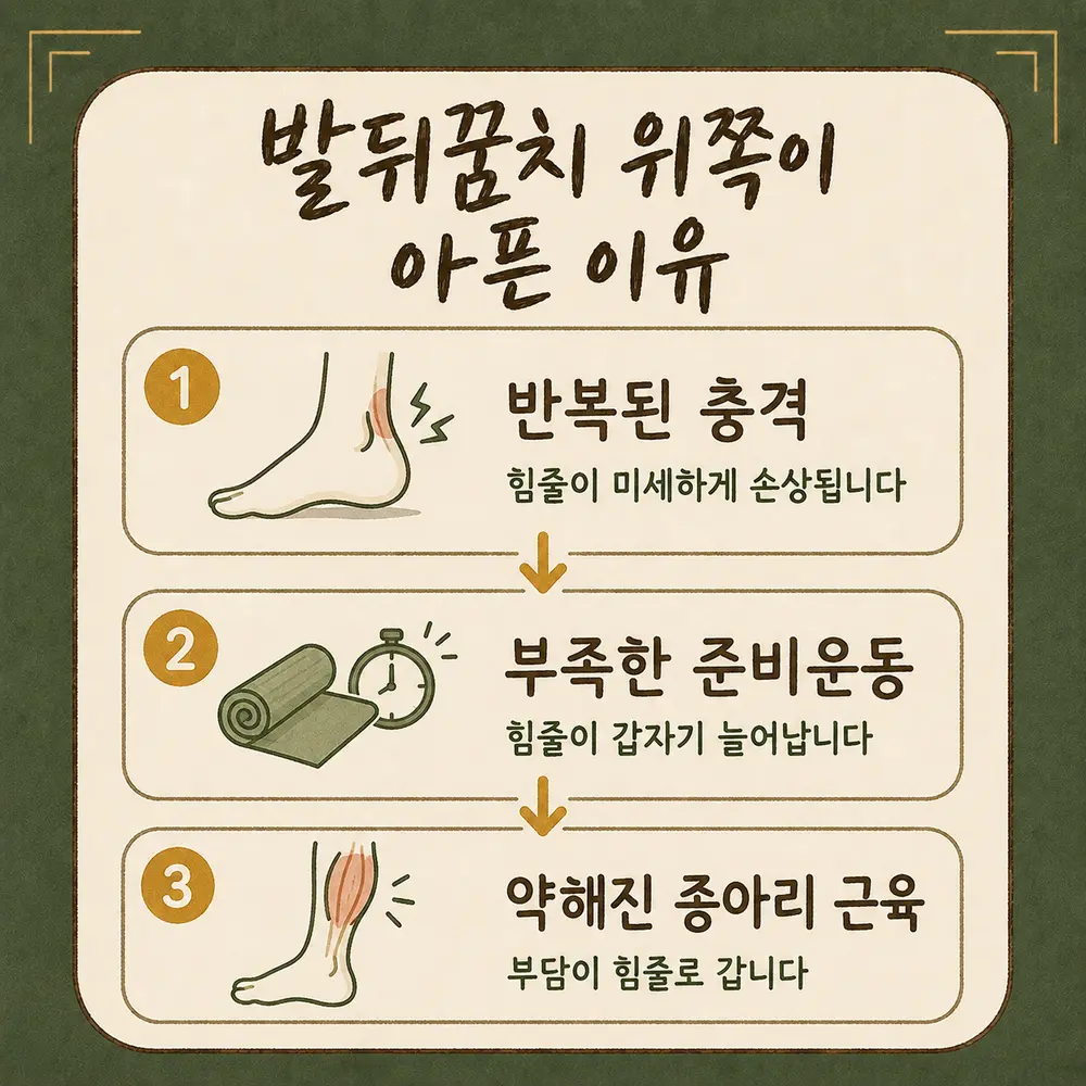 아킬레스건염 한방치료 - 인천 송도 더율한의원