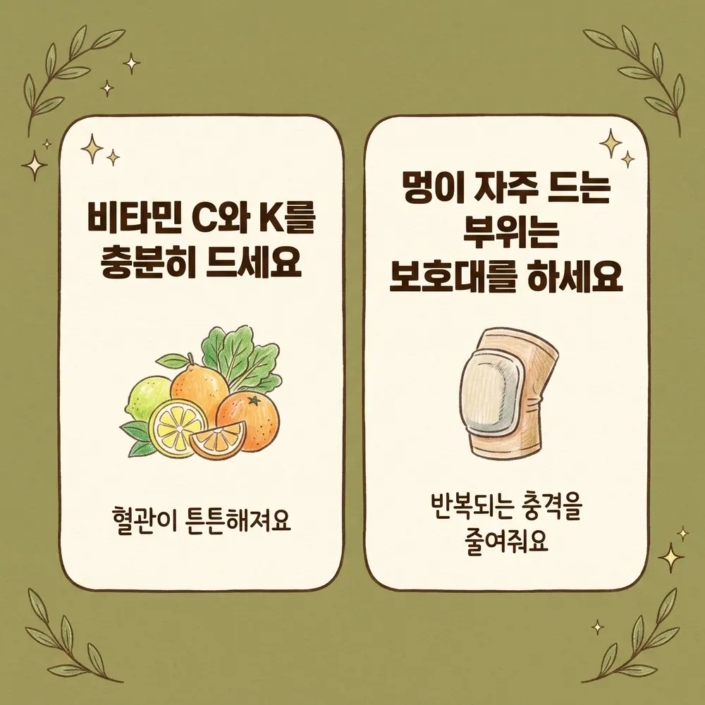 멍이 잘 드는 이유 상담 - 인천 송도 더율한의원