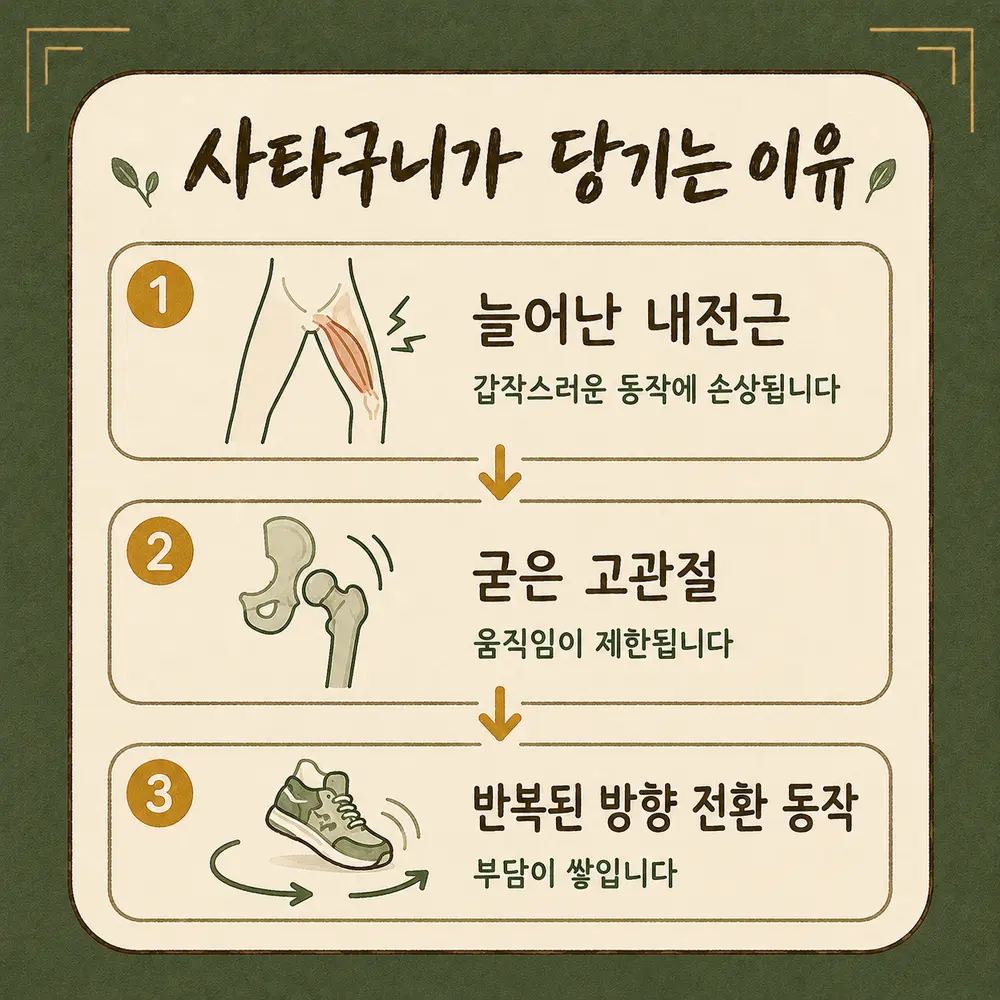 사타구니 통증 한방치료 - 인천 송도 더율한의원