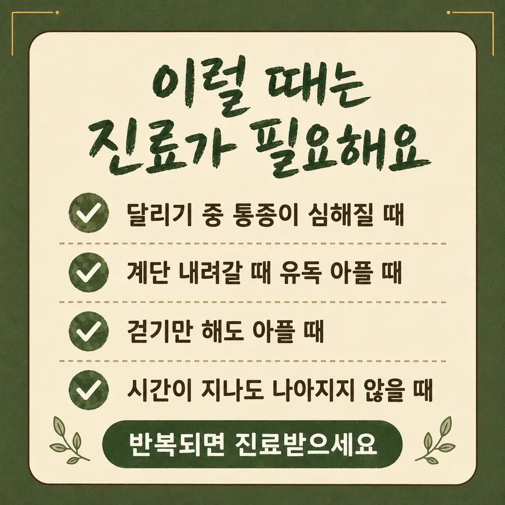 무릎 바깥쪽 통증 상담 - 인천 송도 더율한의원
