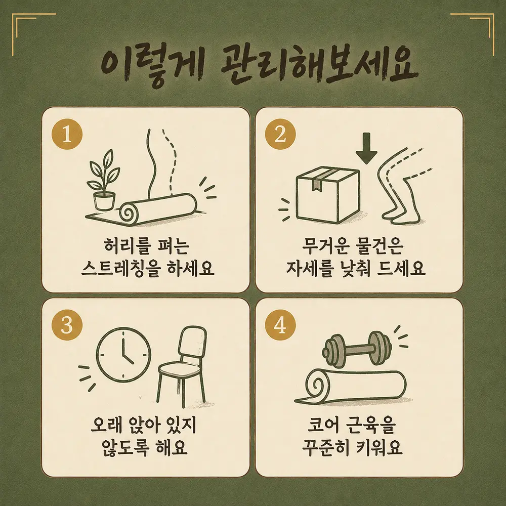 허리 통증 관리법 한방치료 - 인천 송도 더율한의원